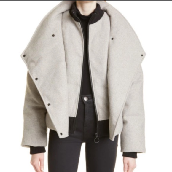 ba&sh Boston Quilted Wool Blend Jacket - Picture 2 of 9